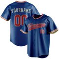 Personalized Blue & Red Color Fan Baseball Jersey BB01240528WY060