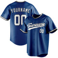 Personalized Blue & White Color Fan Baseball Jersey BB01240528WY067