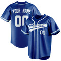 Personalized Royal & White Color Fan Baseball Jersey BB01240531TY360