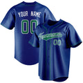 Personalized Royal & Kelly Green Color Fan Baseball Jersey BB01240531TY366