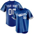 Personalized Royal & White Color Fan Baseball Jersey BB01240531TY370