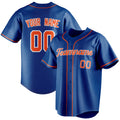 Personalized Royal & Orange Color Fan Baseball Jersey BB01240531TY377