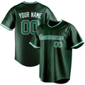 Personalized Green & Kelly Green Color Fan Baseball Jersey BB01240531TY408