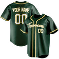 Personalized Green & White Color Fan Baseball Jersey BB01240531TY409