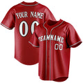 Personalized Red & White Color Fan Baseball Jersey BB01240531XJ417