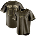 Personalized Olive & Camo Color Fan Baseball Jersey BB01240531YX384