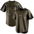 Personalized Olive & Camo Color Fan Baseball Jersey BB01240531YX386