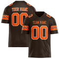 Personalized orange Solid Colour Football Jersey FT02240730BR041
