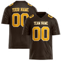Personalized gold Solid Colour Football Jersey FT02240730BR042