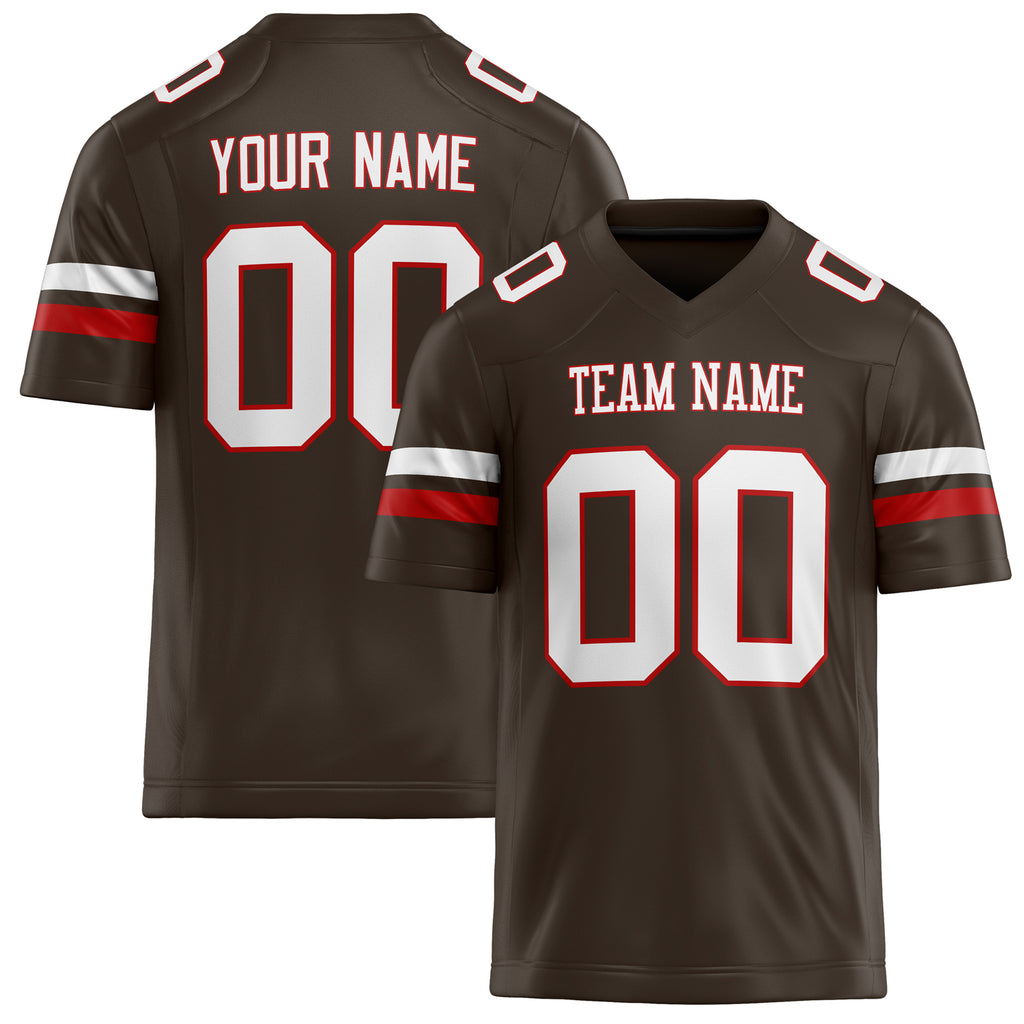 Personalized White Solid Colour Football Jersey FT02240730BR045
