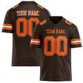 Personalized orange Solid Colour Football Jersey FT02240730BR052