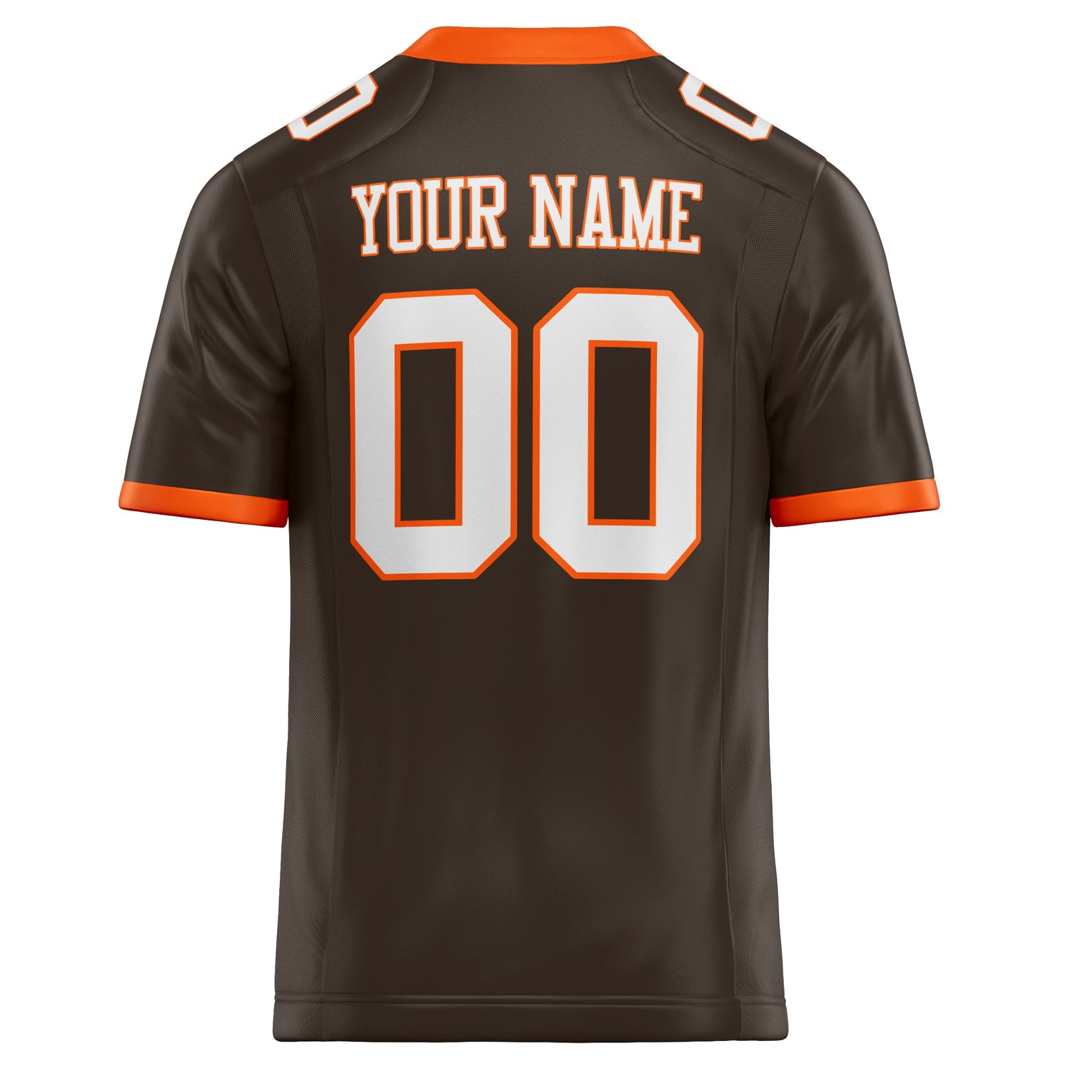Personalized White & Solid Colour Football Jersey