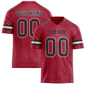 Personalized Cardinal Black Solid Colour Football Jersey FT02240730CA083