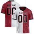 Personalized Cardinal White Solid Colour Football Jersey FT02240730CA087