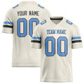 Personalized Cream light blue Solid Colour Football Jersey FT02240730CR106