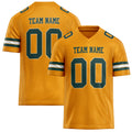Personalized Gold green Solid Colour Football Jersey FT02240730GO141