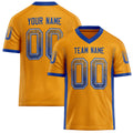 Personalized Gold royal Solid Colour Football Jersey FT02240730GO145