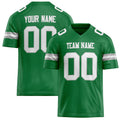 Personalized Grass Green White Solid Colour Football Jersey FT02240730GR149