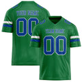 Personalized Grass Green royal Solid Colour Football Jersey FT02240730GR162