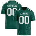 Personalized Kelly Green White Solid Colour Football Jersey FT02240730GR190