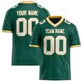 Personalized Kelly Green White Solid Colour Football Jersey FT02240730GR191