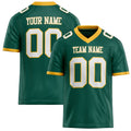 Personalized Kelly Green White Solid Colour Football Jersey FT02240730GR192