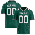 Personalized Kelly Green White Solid Colour Football Jersey FT02240730GR193