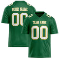 Personalized Kelly Green White Solid Colour Football Jersey FT02240730KE221