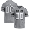 Personalized Light Gray White Solid Colour Football Jersey FT02240730LI239