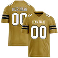 Personalized Old Gold White Solid Colour Football Jersey FT02240730OL316