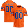Personalized Orange royal Solid Colour Football Jersey FT02240730OR356