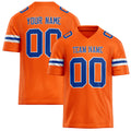 Personalized Orange royal Solid Colour Football Jersey FT02240730OR374