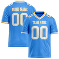 Personalized Powder Blue White Solid Colour Football Jersey FT02240730PO427