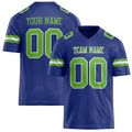 Personalized Royal Kelly Green Solid Colour Football Jersey FT02240730RO480