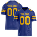 Personalized Royal Gold Solid Colour Football Jersey FT02240730RO486