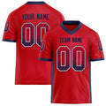 Personalized Scarlet White Solid Colour Football Jersey FT02240730SC498