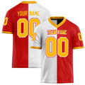 Personalized Scarlet White Solid Colour Football Jersey FT02240730SC502